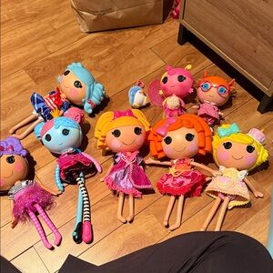 Lot of lalaloopsy dolls